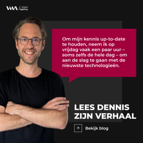 Een weekje met Dennis bij VWA